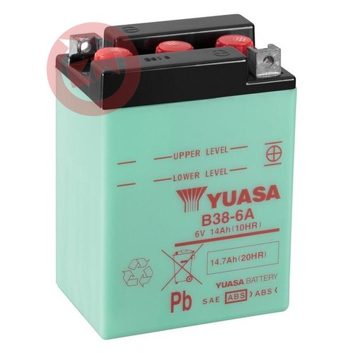 Batteria yuasa b38 14ah - batteria, 6v